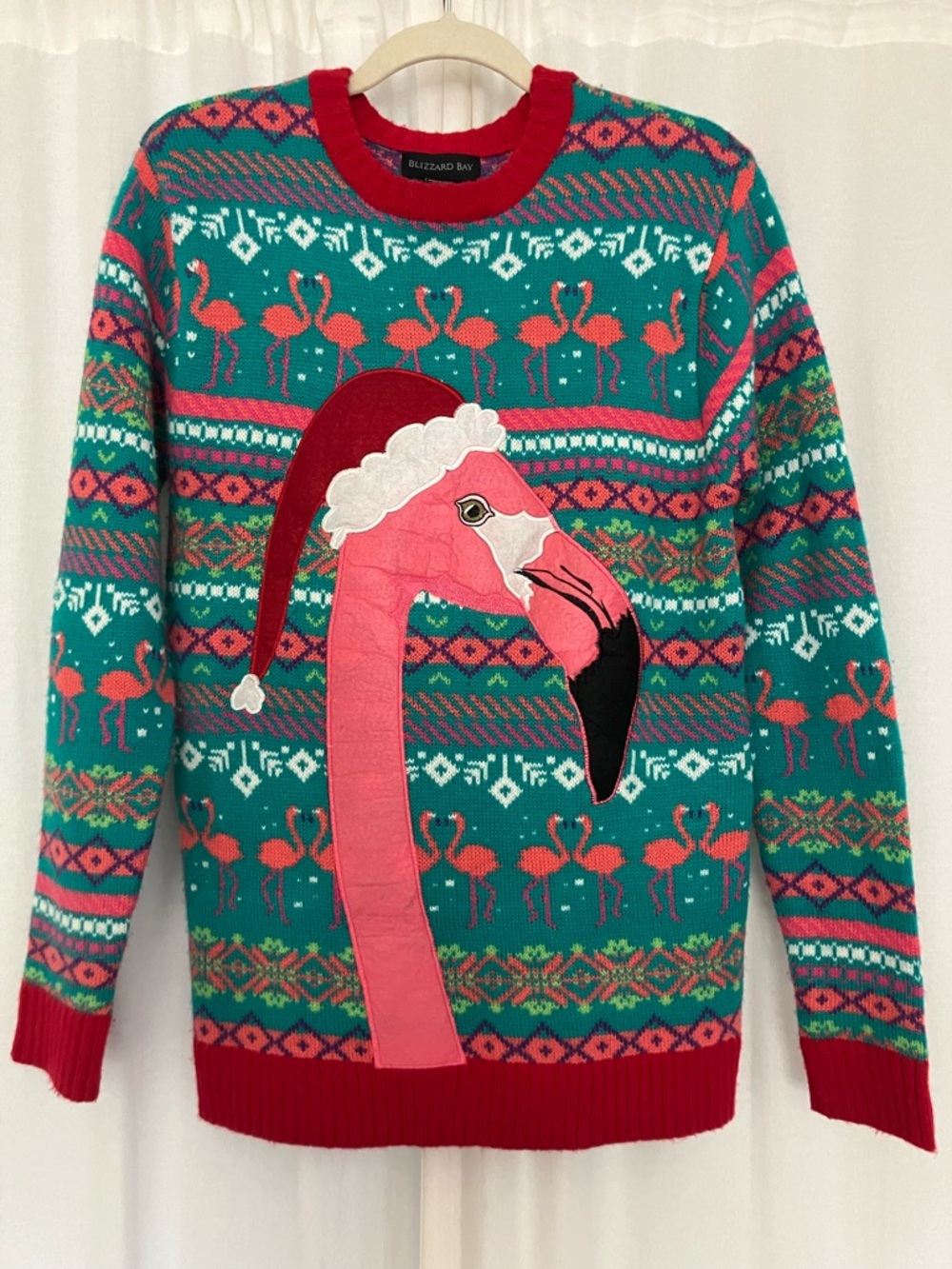 Pink Flamingo Christmas Sweater!